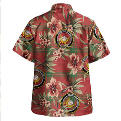 Carruthers Ancient Tartan Clan Crest Badge Aloha Hawaiian Shirt Tropical Old Style FB49 Carruthers Ancient Tartan Tartan Today   