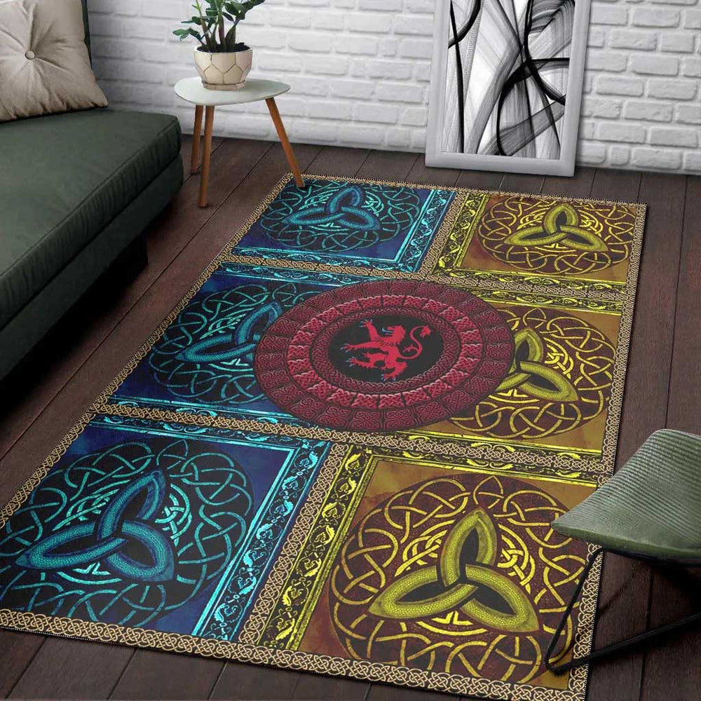 Celticone Area Rug Scotland Circle Celtic