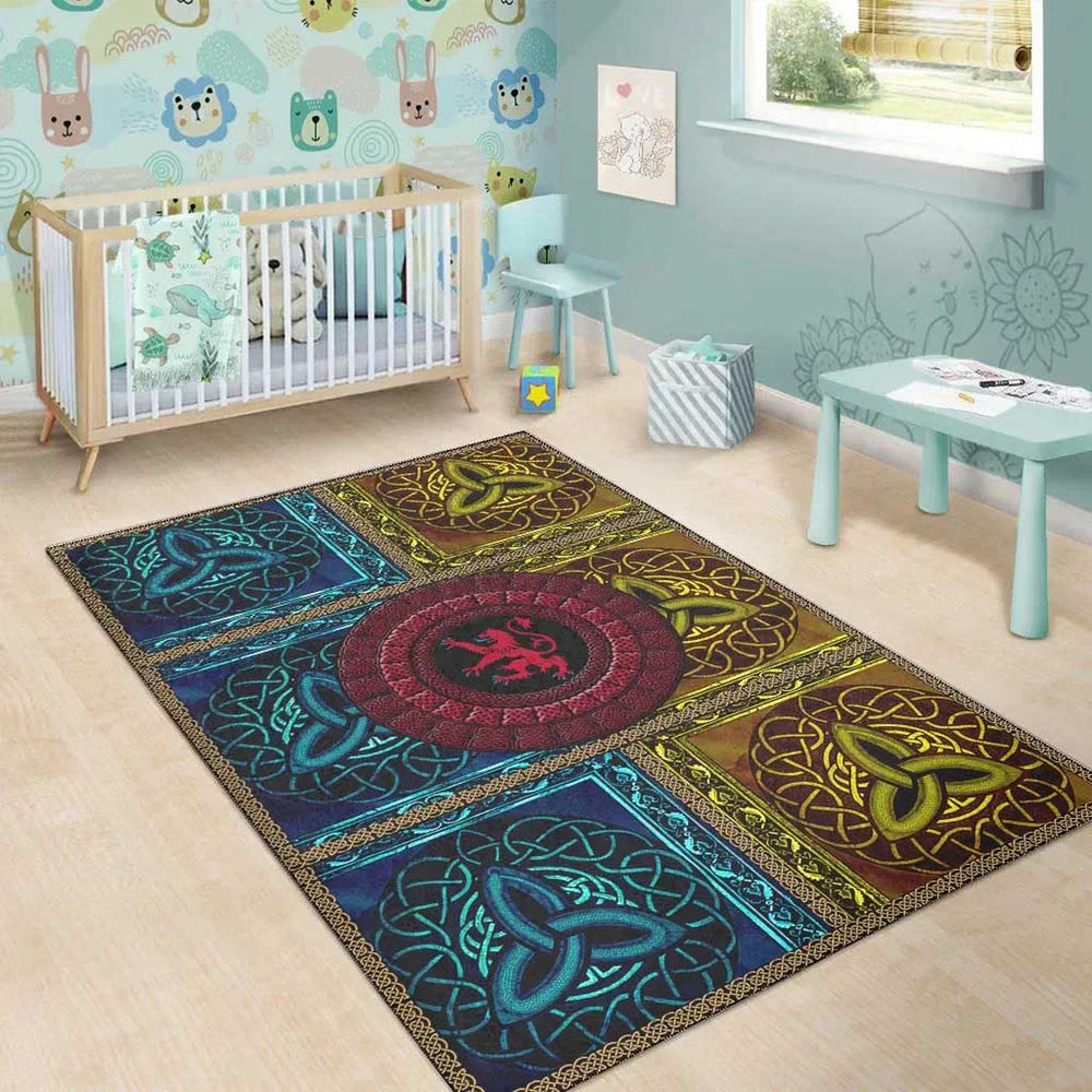 Celticone Area Rug Scotland Circle Celtic