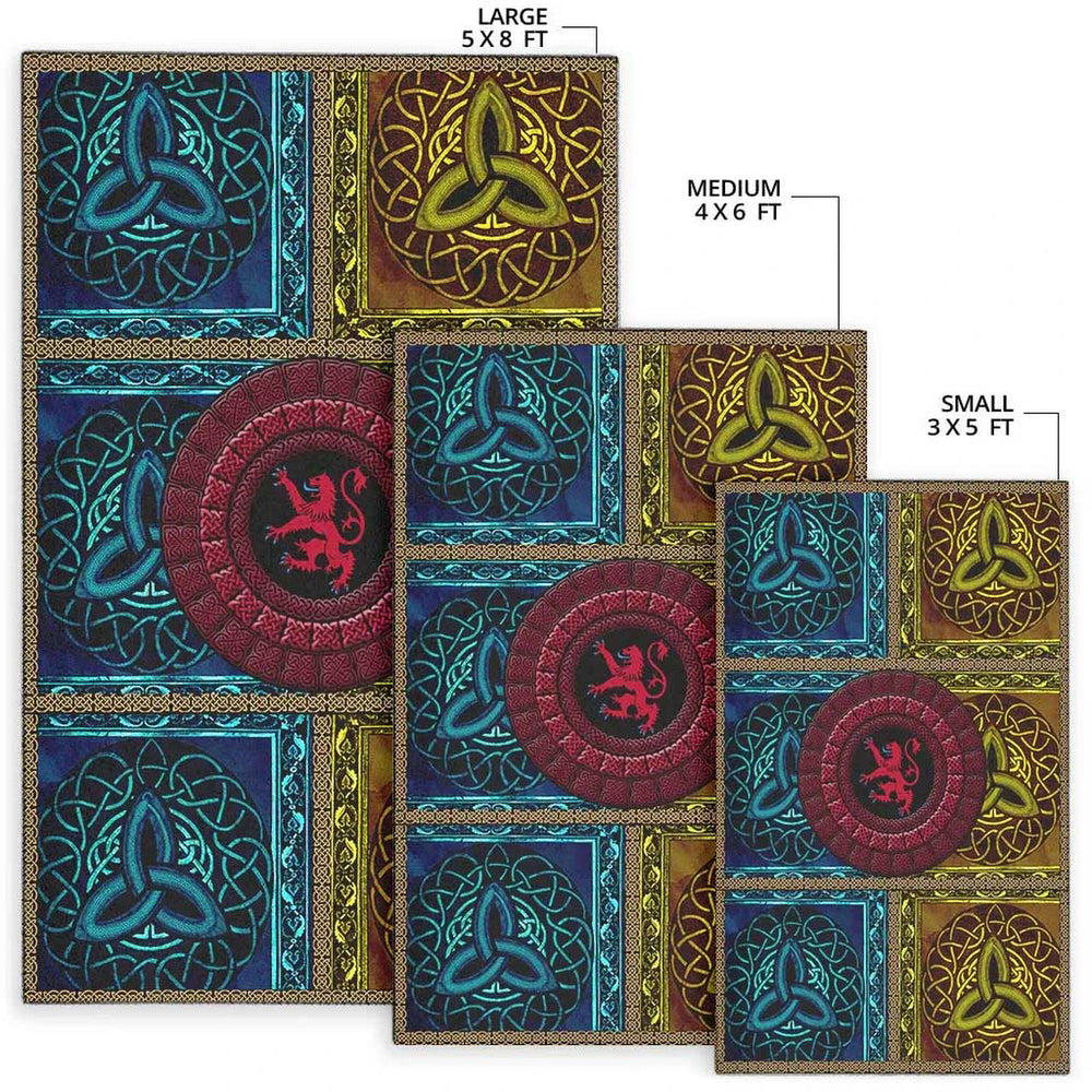 Celticone Area Rug Scotland Circle Celtic
