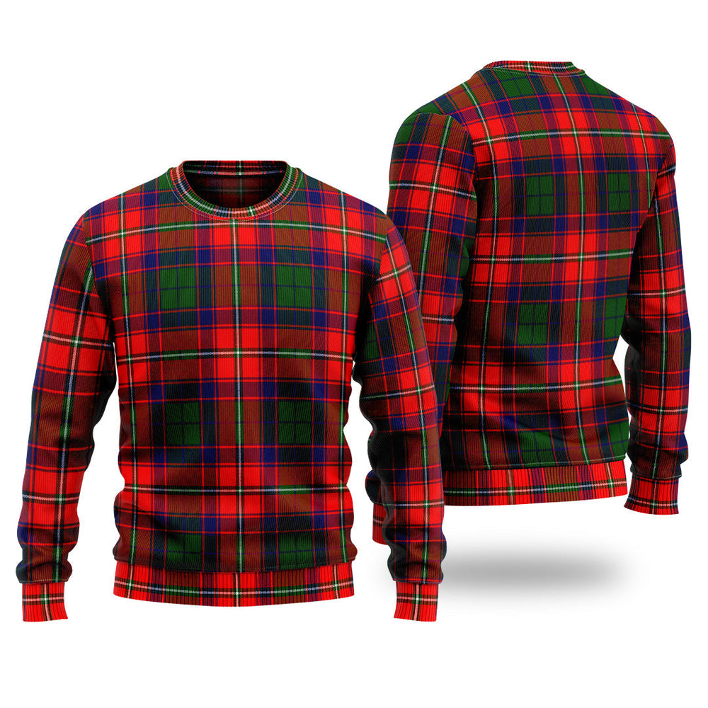 Clan Charteris Tartan Christmas Ugly Sweater HA41 Charteris Tartan Tartan Sweater   