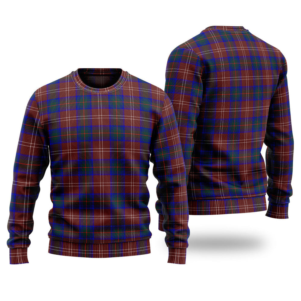 Clan Chisholm Hunting Modern Tartan Christmas Ugly Sweater XU84 Chisholm Hunting Modern Tartan Tartan Sweater   
