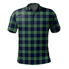 Clan Abercrombie 01 Tartan Polo Shirt QY85 Abercrombie 01 Tartan Tartan Polo   