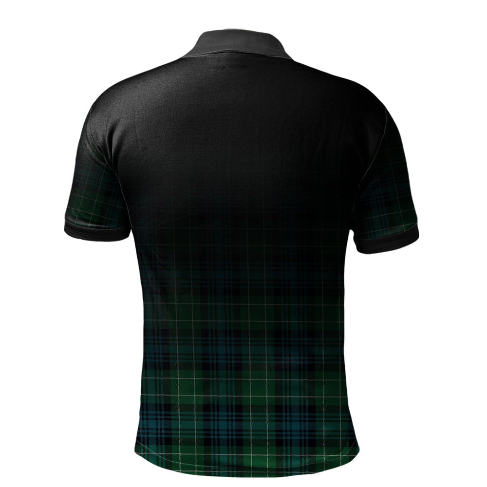Clan Abercrombie Ancient Tartan Polo Shirt - Alba Celtic Style IC91 Abercrombie Ancient Tartan Tartan Polo   
