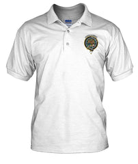 Clan Abercrombie Family Crest Polo T-Shirt ZV21 Abercrombie Tartan Tartan Polo   