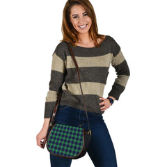 Clan Abercrombie Modern Tartan Saddle Handbags TO60 Clan Abercrombie Tartan Today   