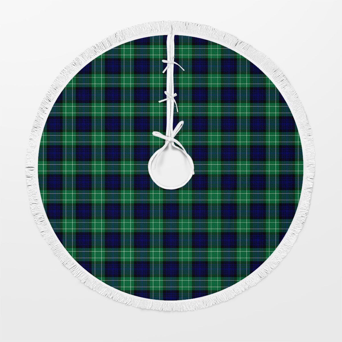 Clan Abercrombie Tartan Christmas Tree Skirt DA72 Abercrombie Tartan Tartan Christmas   