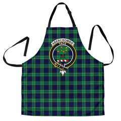 Clan Abercrombie Tartan Crest Apron BS10 Clan Abercrombie Tartan Today   