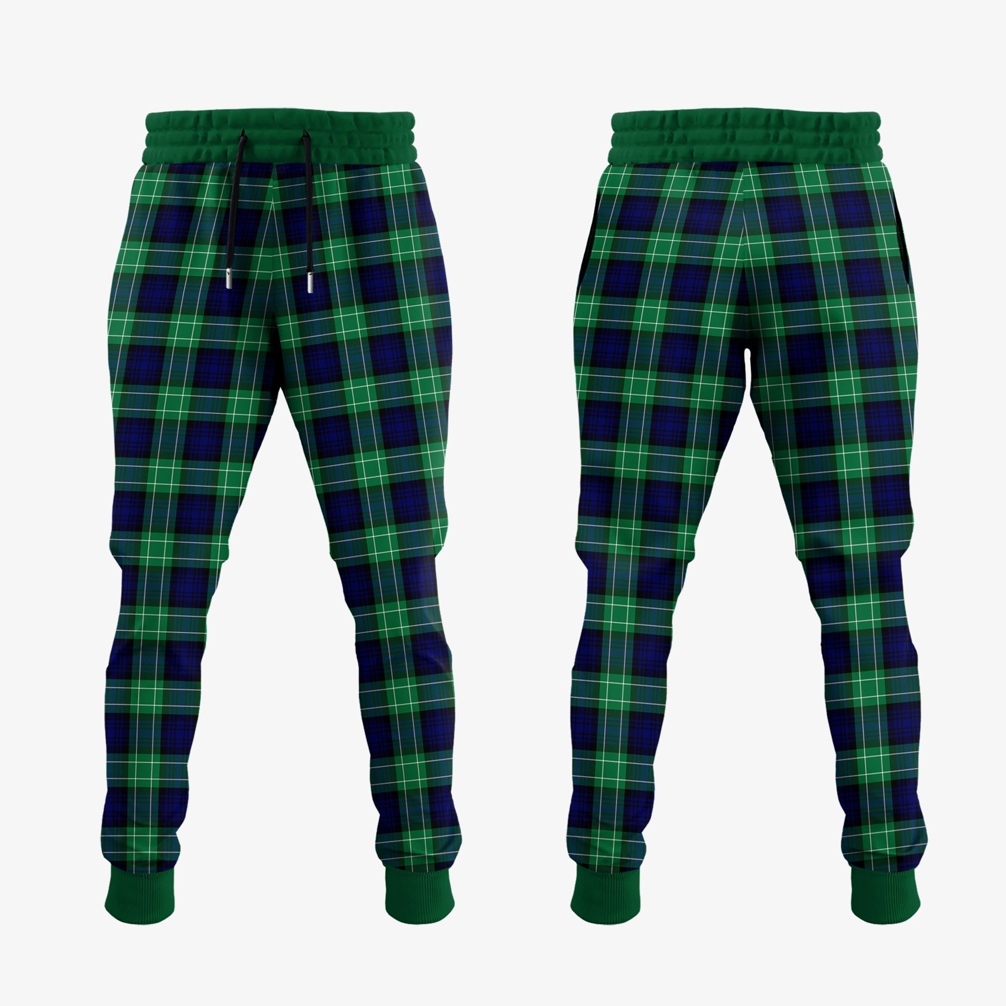 Clan Abercrombie Tartan Crest Jogger Sweatpants BM55 Clan Abercrombie Tartan Today   