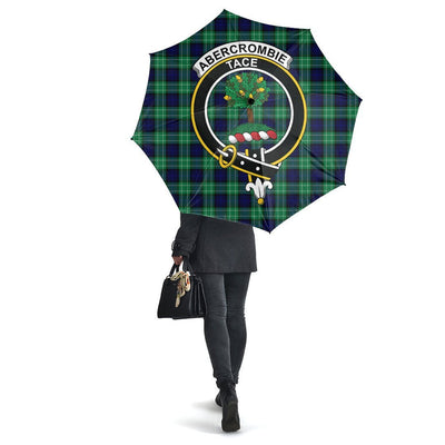 Clan Abercrombie Tartan Crest Umbrella UJ70