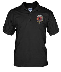 Clan Abernethy Family Crest Polo T-Shirt KA19 Abernethy Tartan Tartan Polo   