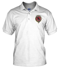 Clan Abernethy Family Crest Polo T-Shirt KA19 Abernethy Tartan Tartan Polo   