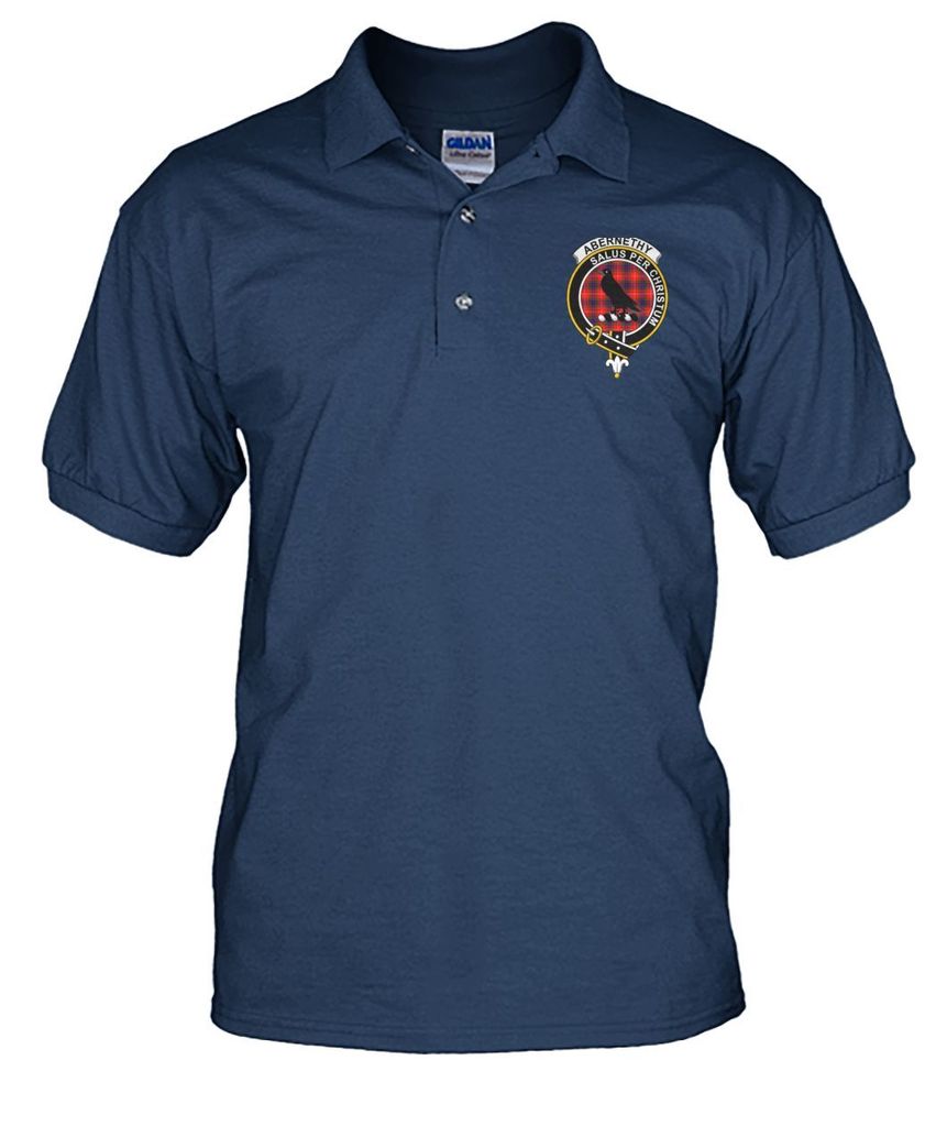 Clan Abernethy Family Crest Polo T-Shirt KA19 Abernethy Tartan Tartan Polo   