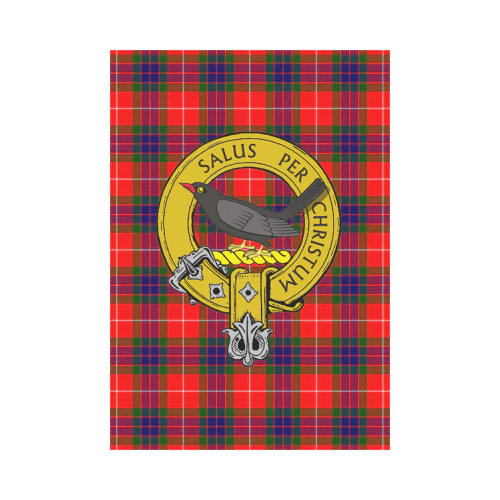 Clan Abernethy Tartan Crest Garden Flag RU76 Clan Abernethy Tartan Today   