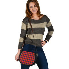 Clan Abernethy Tartan Saddle Handbags SA73 Clan Abernethy Tartan Today   