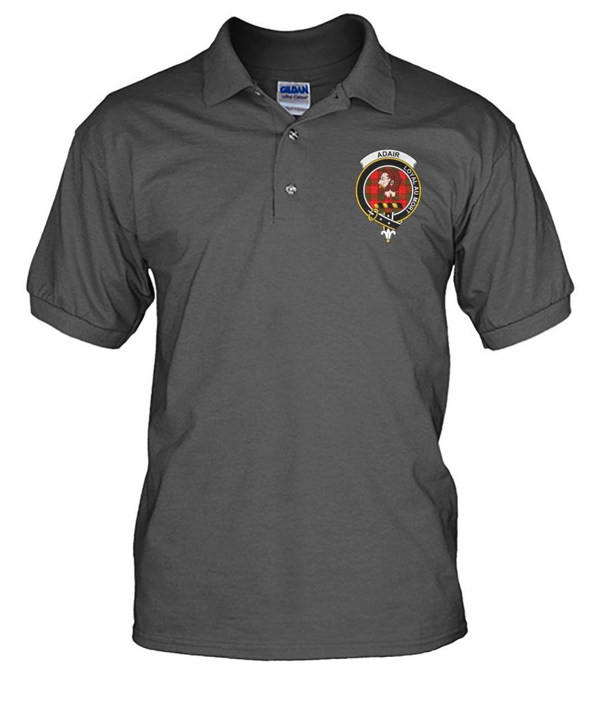 Clan Adair Family Crest Polo T-Shirt UI47 Adair Tartan Tartan Polo   