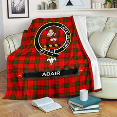 Clan Adair Family Tartan Crest BlanketsXR35 Clan Adair Tartan Today   