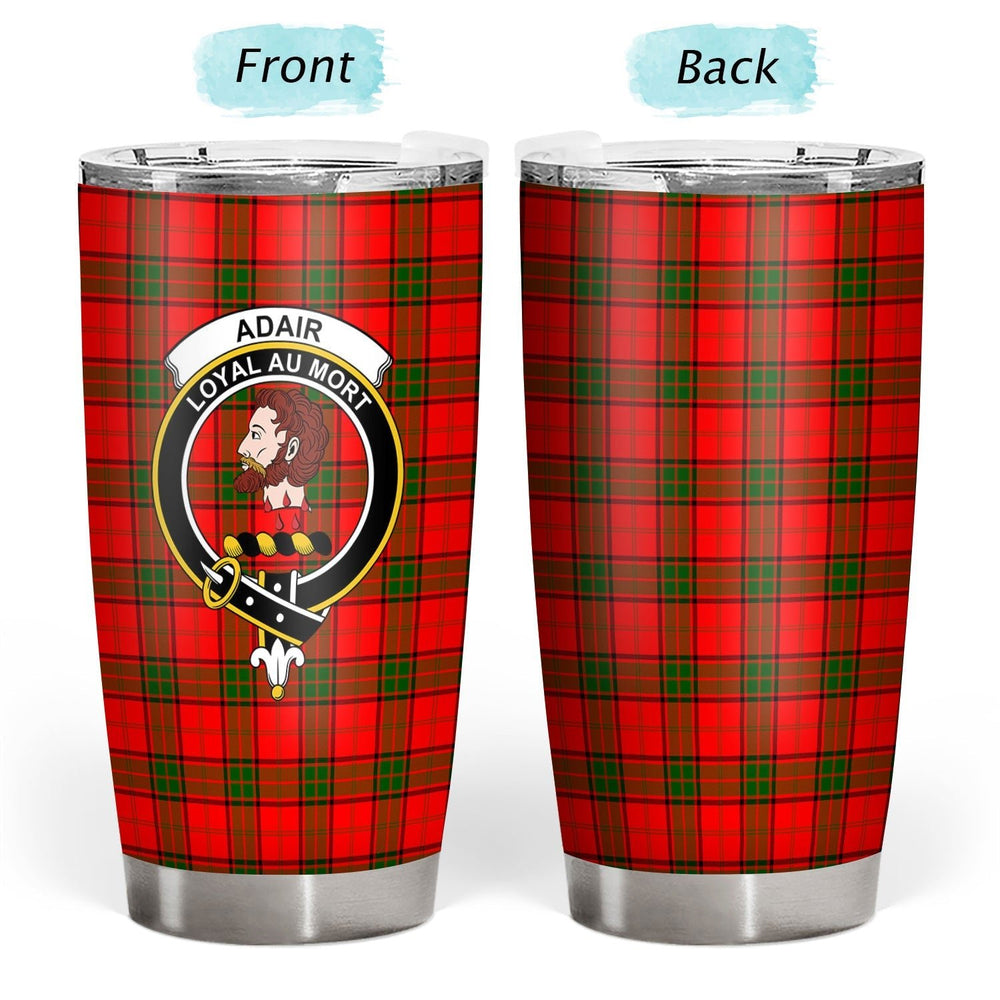 Clan Adair Modern Tartan Crest Tumbler FG30 Clan Adair Tartan Today   