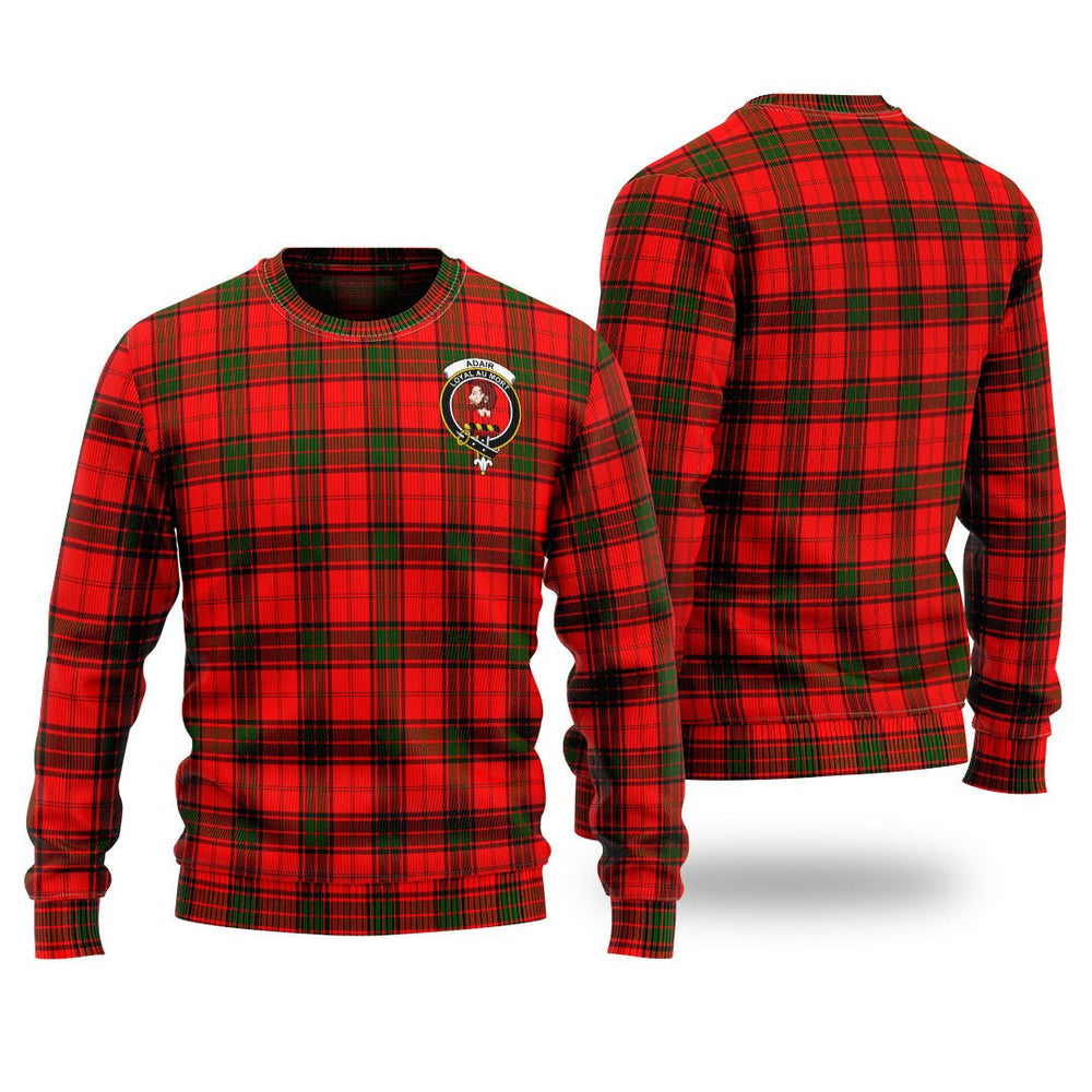 Clan Adair Tartan Christmas Ugly Sweater IU87 Adair Tartan Tartan Sweater   