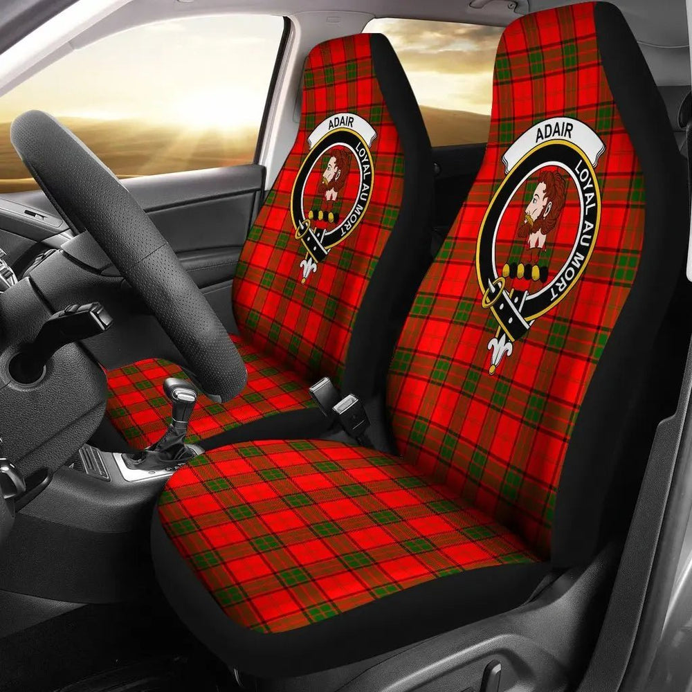Clan Adair Tartan Family Crest Car Seat Cover QA48 Clan Adair Tartan Today   