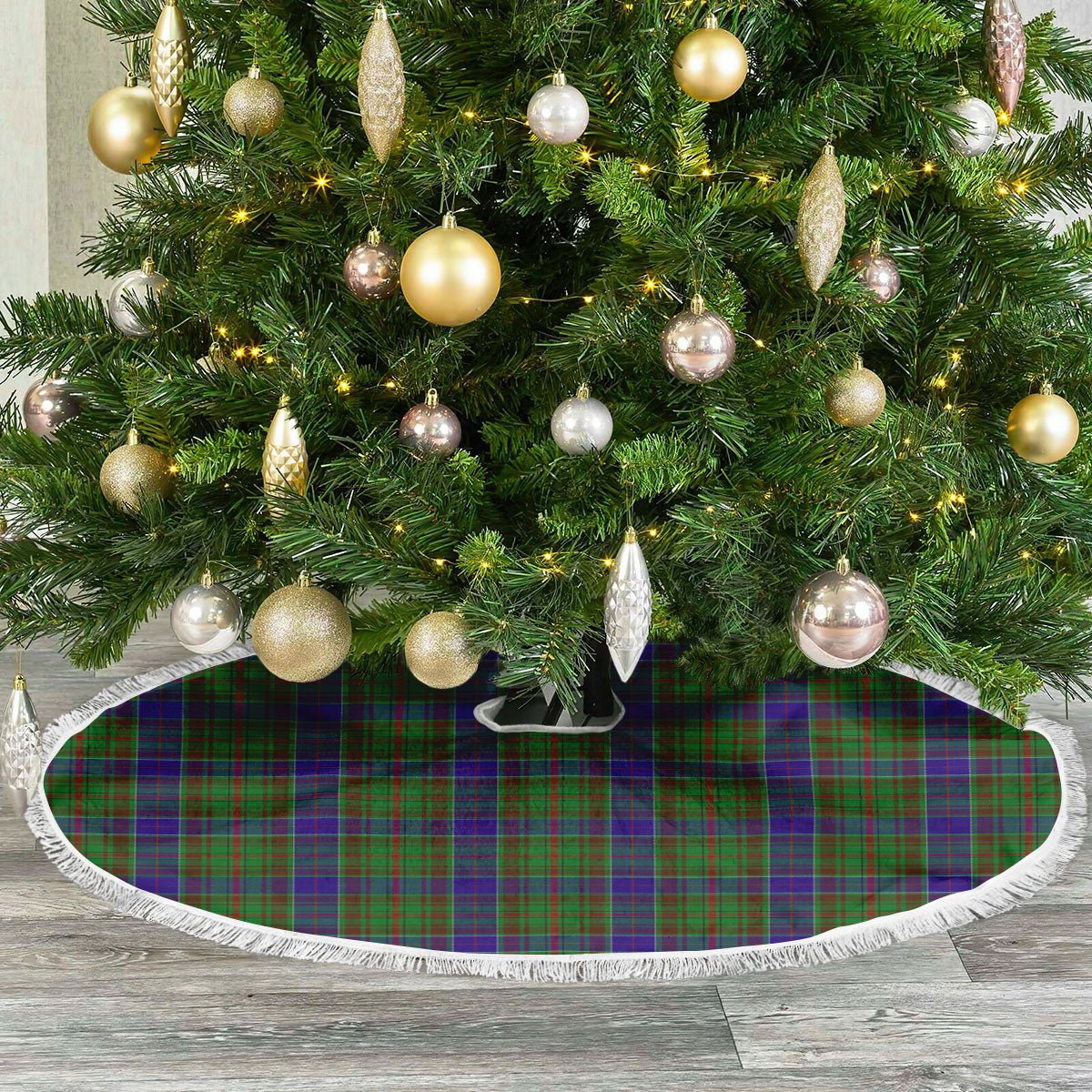 Clan Adam Tartan Christmas Tree Skirt OD49 Adam Tartan Tartan Christmas   