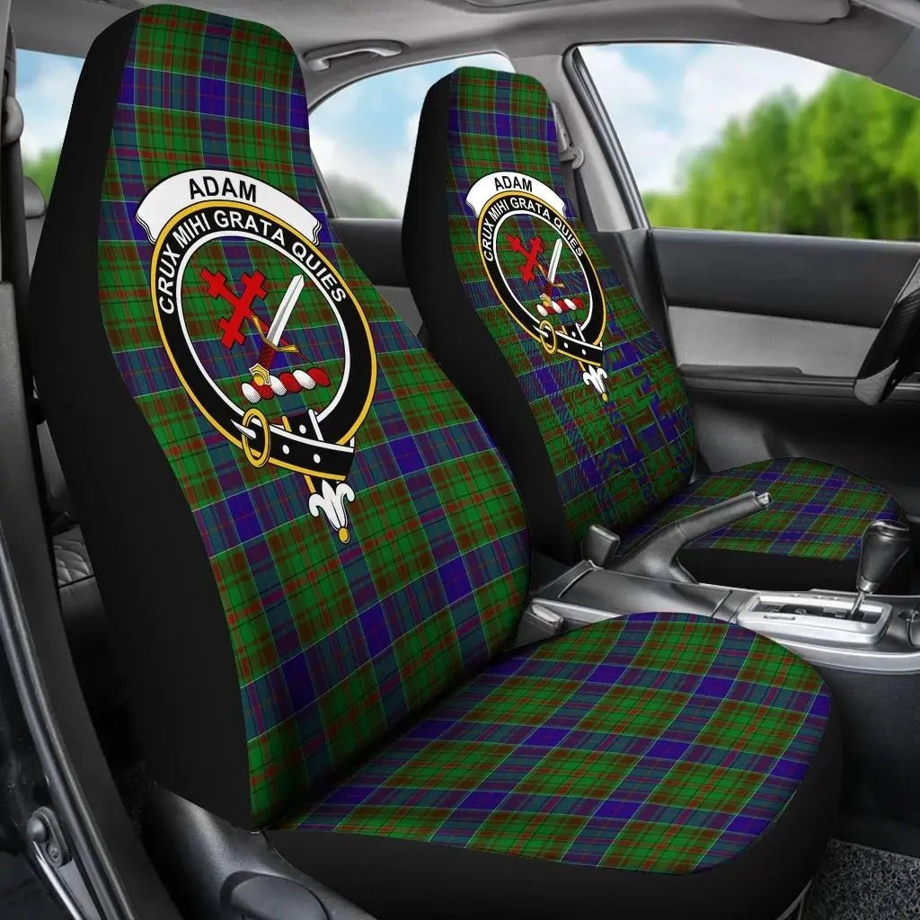 Clan Adam Tartan Family Crest Car seat Cover SG81 Clan Adam Tartan Today   