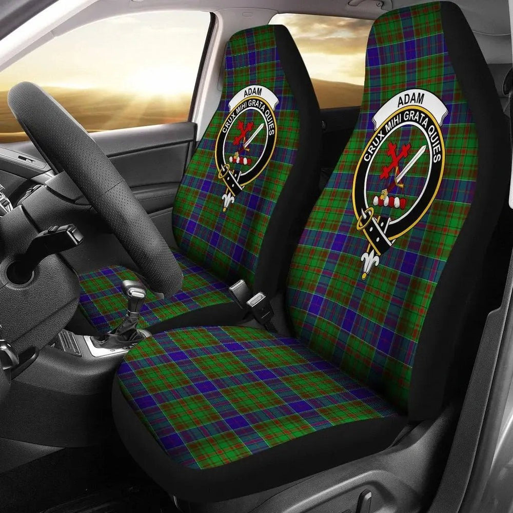 Clan Adam Tartan Family Crest Car seat Cover SG81 Clan Adam Tartan Today   