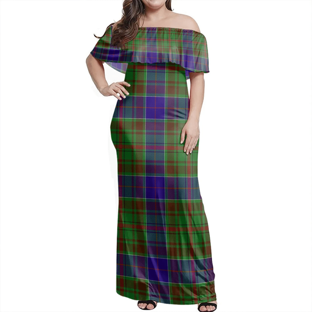 Clan Adam Tartan Hawaii Dress UH98 Clan Adam Tartan Hawaii Dress   