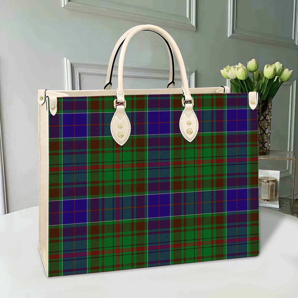 Clan Adam Tartan Leather Bag OJ97 Clan Adam Tartan Today   
