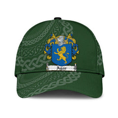 Clan Agar Coat Of Arms - Irish Family Crest St Patrick's Day Classic CapOI86 Classic Cap - Agar Coat Of Arms St Patrick's Day Classic Cap Irish Cap   