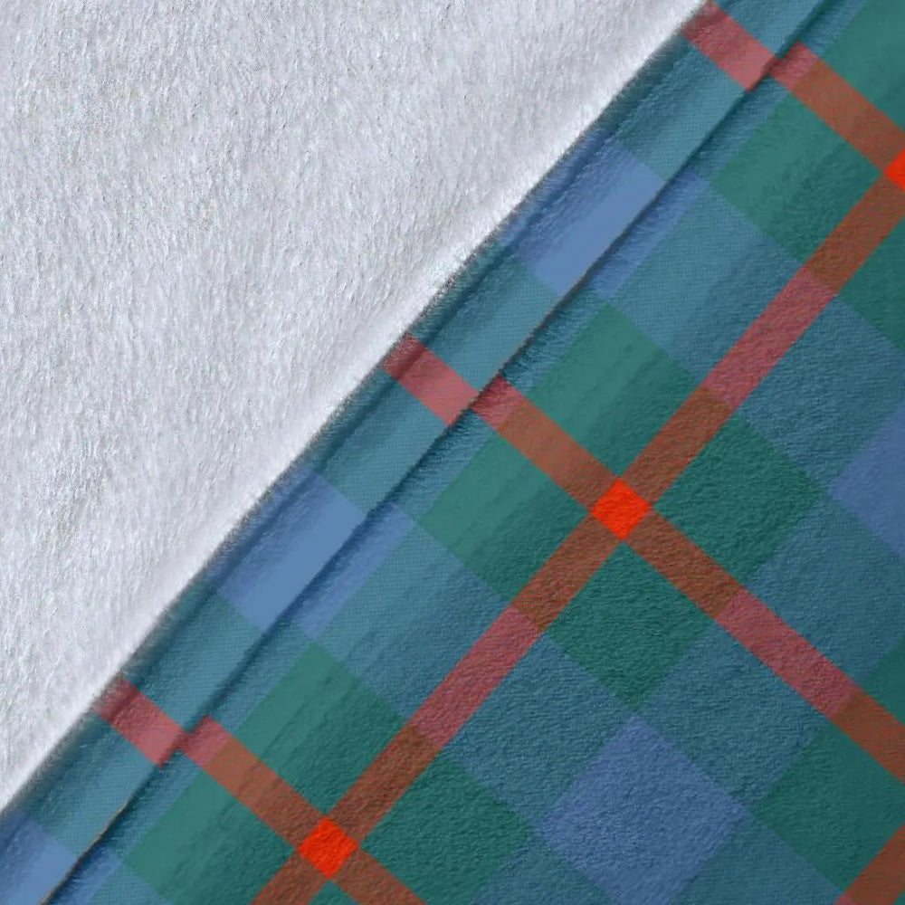 Clan Agnew Ancient Tartan Crest Blanket Wave Style PO30 Clan Agnew Tartan Today   