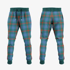 Clan Agnew Ancient Tartan Crest Jogger Sweatpants OH17 Clan Agnew Tartan Today   