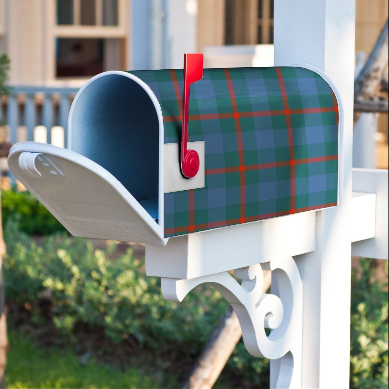Clan Agnew Ancient  Tartan Crest Mailbox IT61 Clan Agnew Tartan Today   