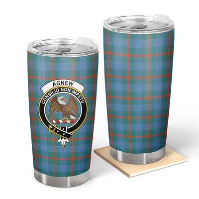 Clan Agnew Ancient Tartan Crest Tumbler WY76