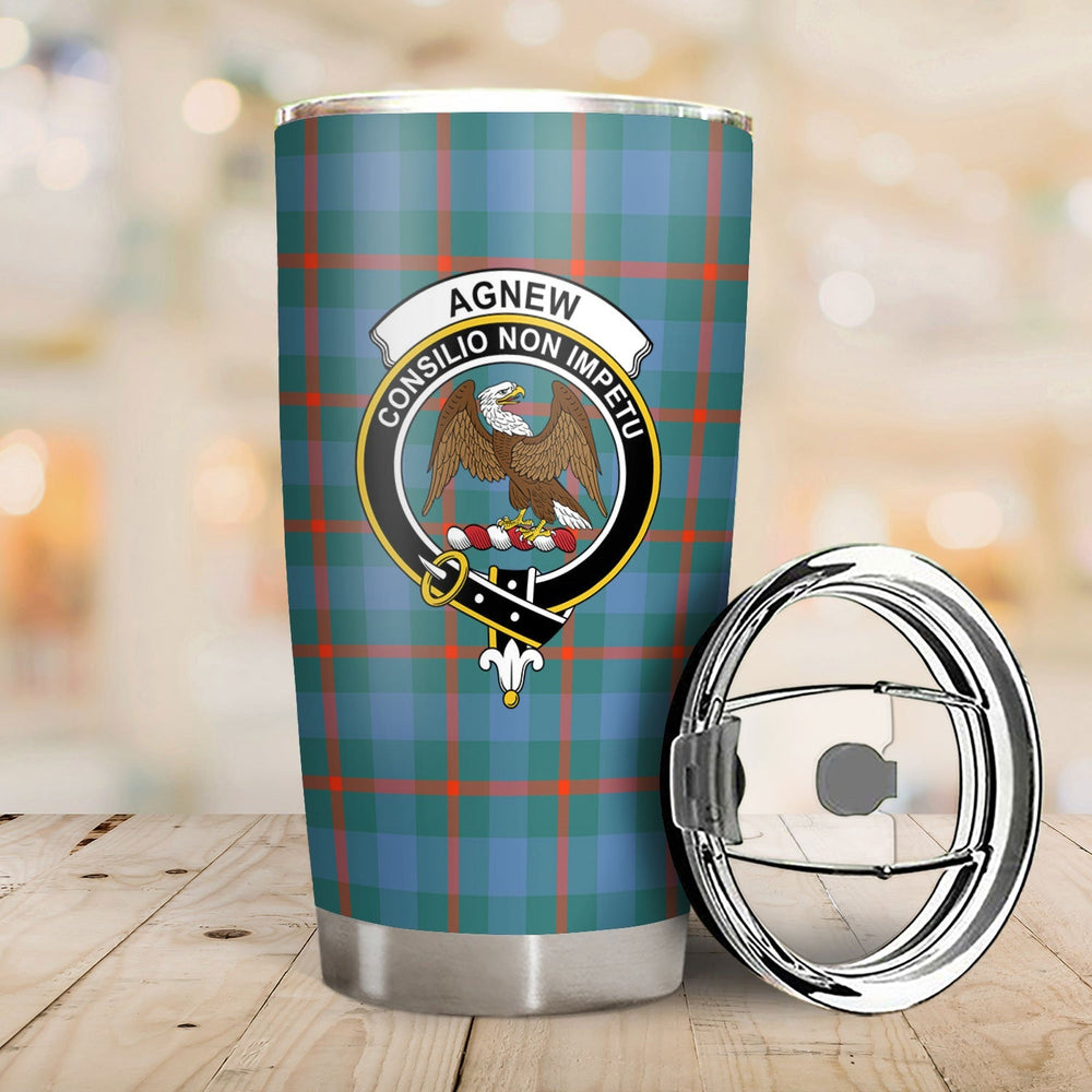 Clan Agnew Ancient Tartan Crest Tumbler WY76 Clan Agnew Tartan Today   