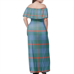 Clan Agnew Ancient Tartan Hawaii Dress IK16 Clan Agnew Tartan Hawaii Dress   