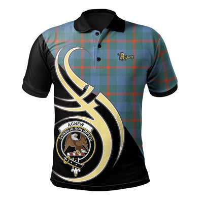 Clan Agnew Ancient Tartan Polo Shirt - Believe In Me Style CD93