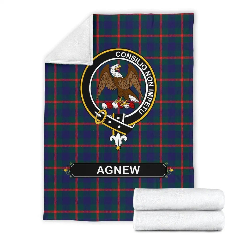 Clan Agnew Family Tartan Crest BlanketPV56 Clan Agnew Tartan Today   
