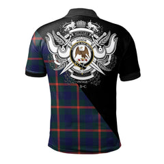 Clan Agnew Modern Clan - Military Polo Shirt EH58 Agnew Modern Tartan Tartan Polo   