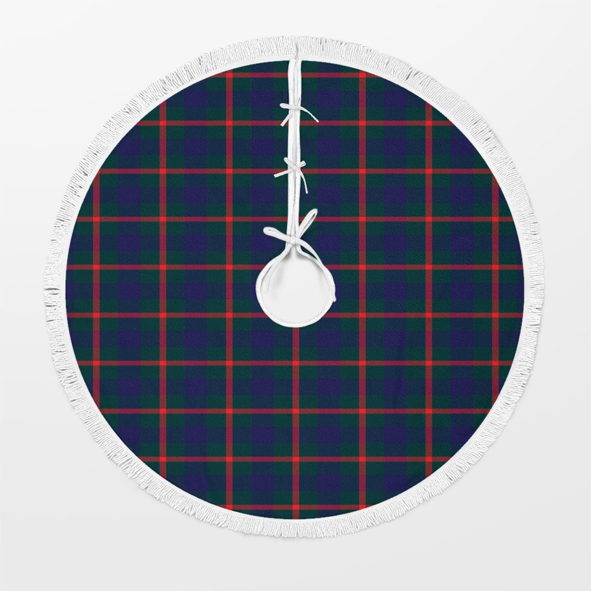 Clan Agnew Modern Tartan Christmas Tree Skirt LB34 Agnew Modern Tartan Tartan Christmas   