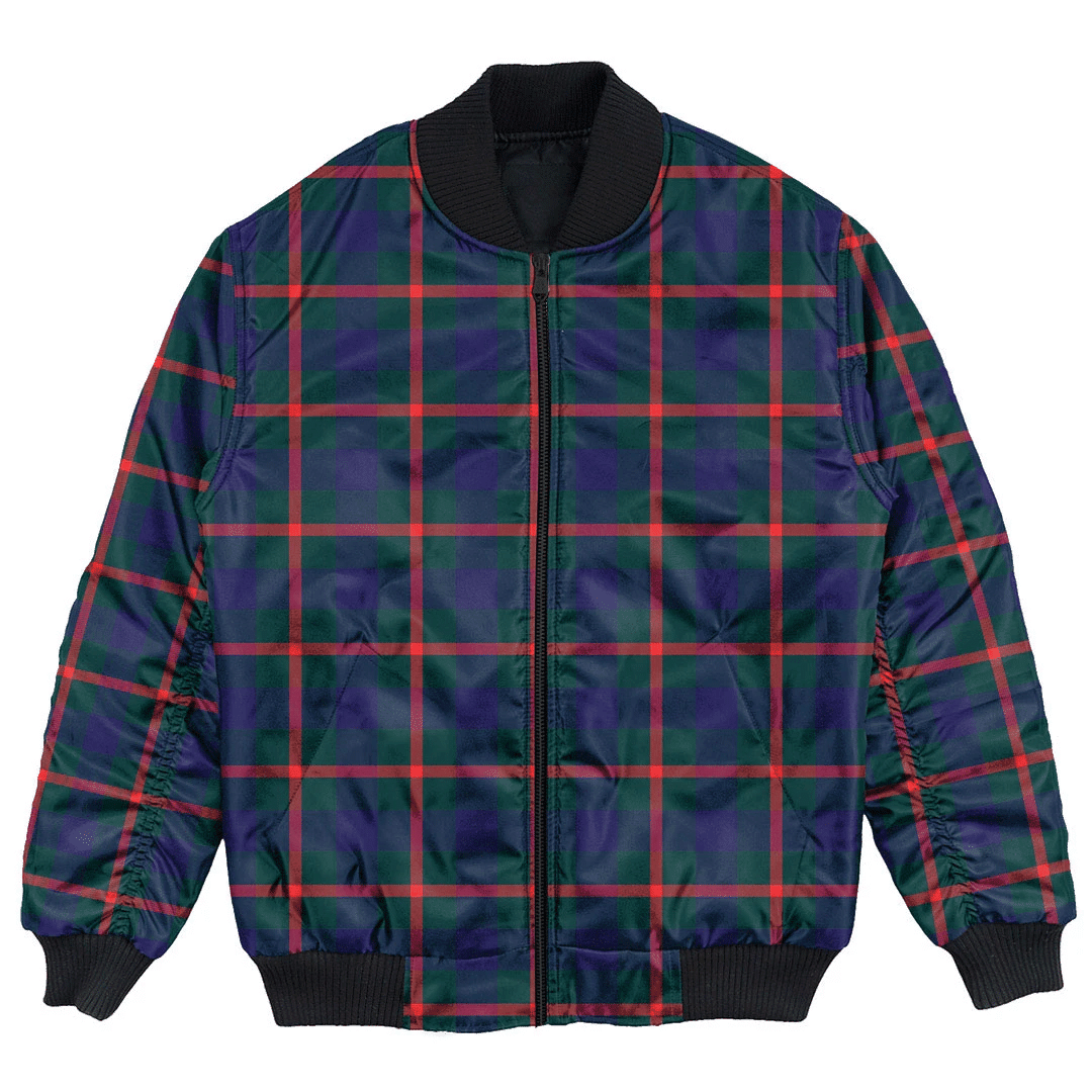 Clan Agnew Modern Tartan Clan Bomber Jacket IY79 Agnew Modern Tartan Tartan Bomber Jacket   
