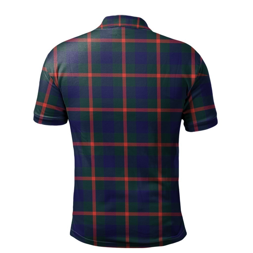 Clan Agnew Modern Tartan Polo Shirt YO12 Agnew Modern Tartan Tartan Polo   