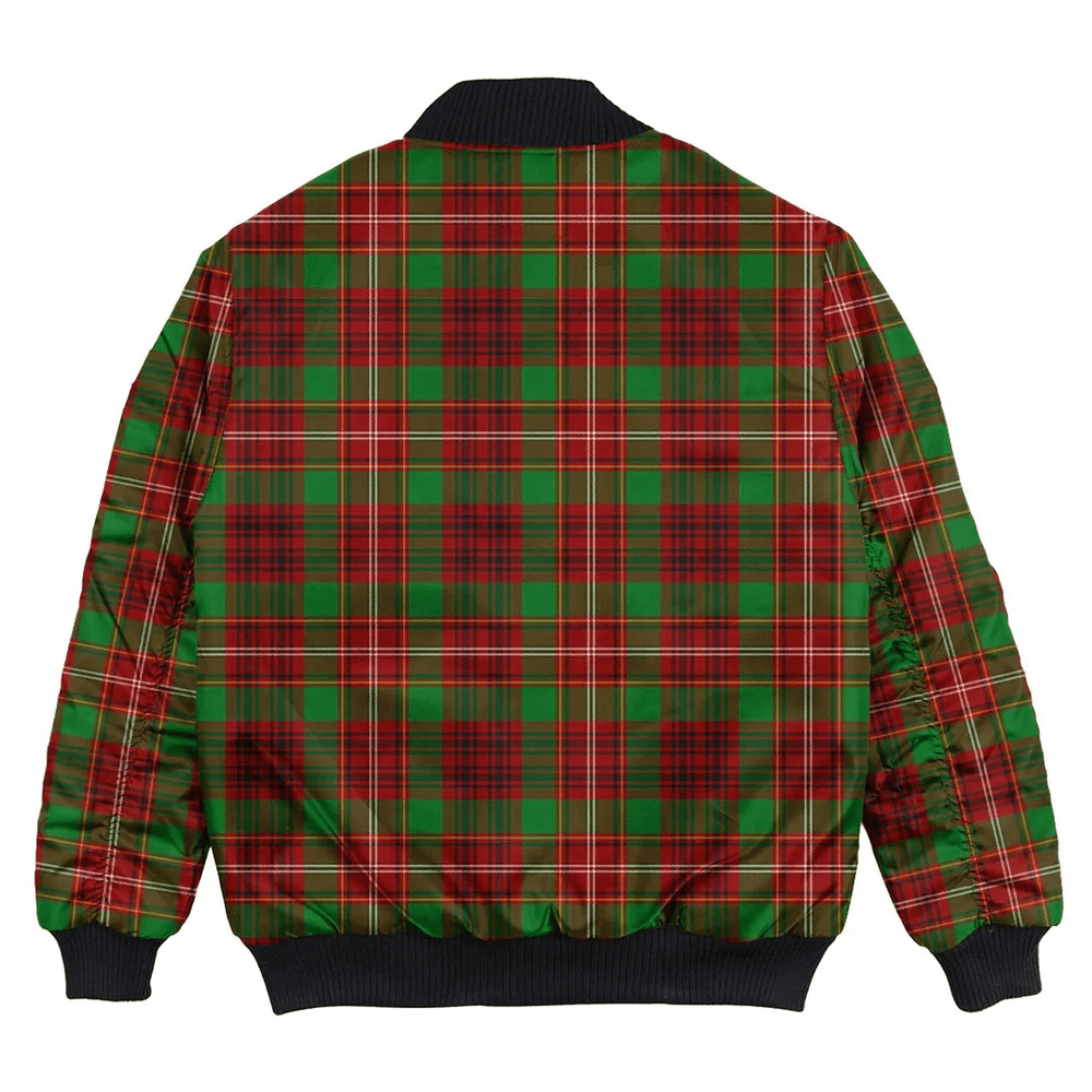 Clan Ainslie Tartan Bomber Jacket MW16 Ainslie Tartan Tartan Bomber Jacket   