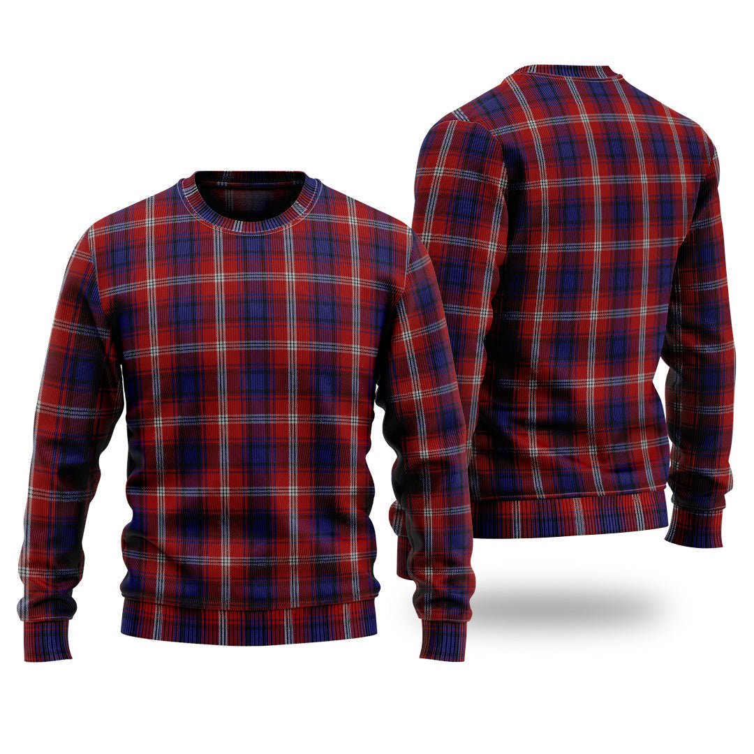 Clan Ainslie Tartan Christmas Ugly Sweater RK77 Ainslie Tartan Tartan Sweater   
