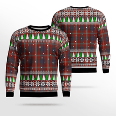 Clan Ainslie Tartan Christmas Ugly Sweater WU35 Ainslie Tartan Tartan Ugly Sweater   