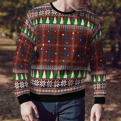 Clan Ainslie Tartan Christmas Ugly Sweater WU35 Ainslie Tartan Tartan Ugly Sweater   