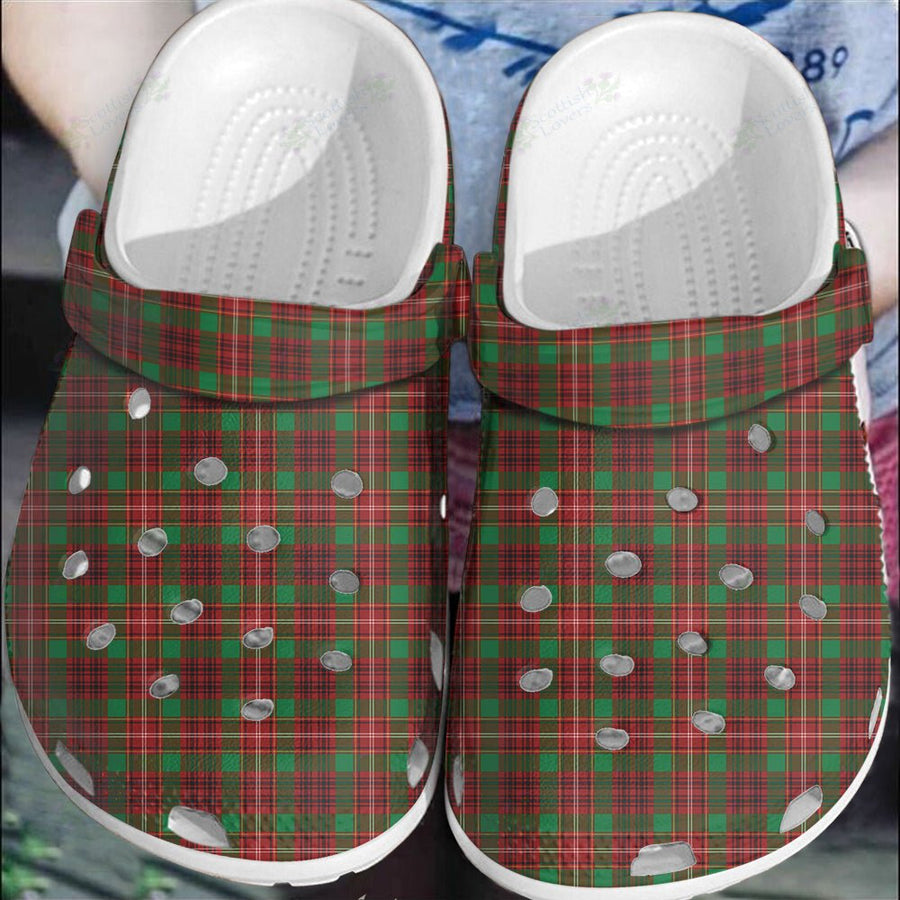 Clan Ainslie Tartan Clogs Classic