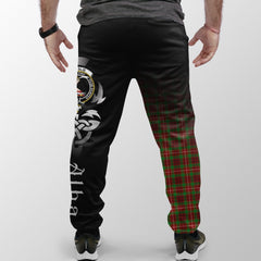 Clan Ainslie Tartan Crest Jogger Sweatpants  Alba Celtic Style II88 Clan Ainslie Tartan Today   