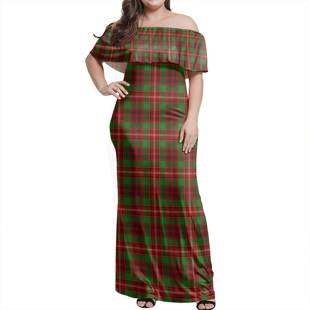 Clan Ainslie Tartan Hawaii Dress CI54 Clan Ainslie Tartan Hawaii Dress   