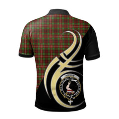 Clan Ainslie Tartan Polo Shirt - Believe In Me Style QK65 Ainslie Tartan Tartan Polo   